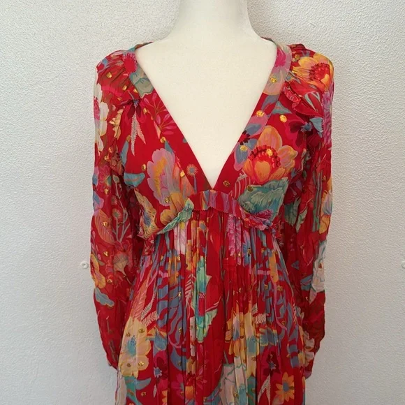 Farm Rio Hudson Floral Maxi Dress - Picture 8 of 12